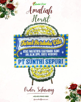 Papan Bunga Duka di Koto Pulai